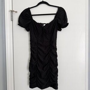 H&M Body Con Dress Black - Small